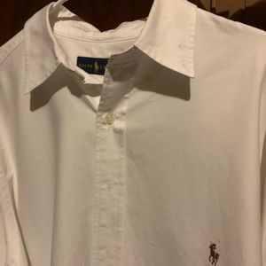 Perfect Ralph Lauren Men's Oxford (L/T) Excellent condition.Starched and ready!
